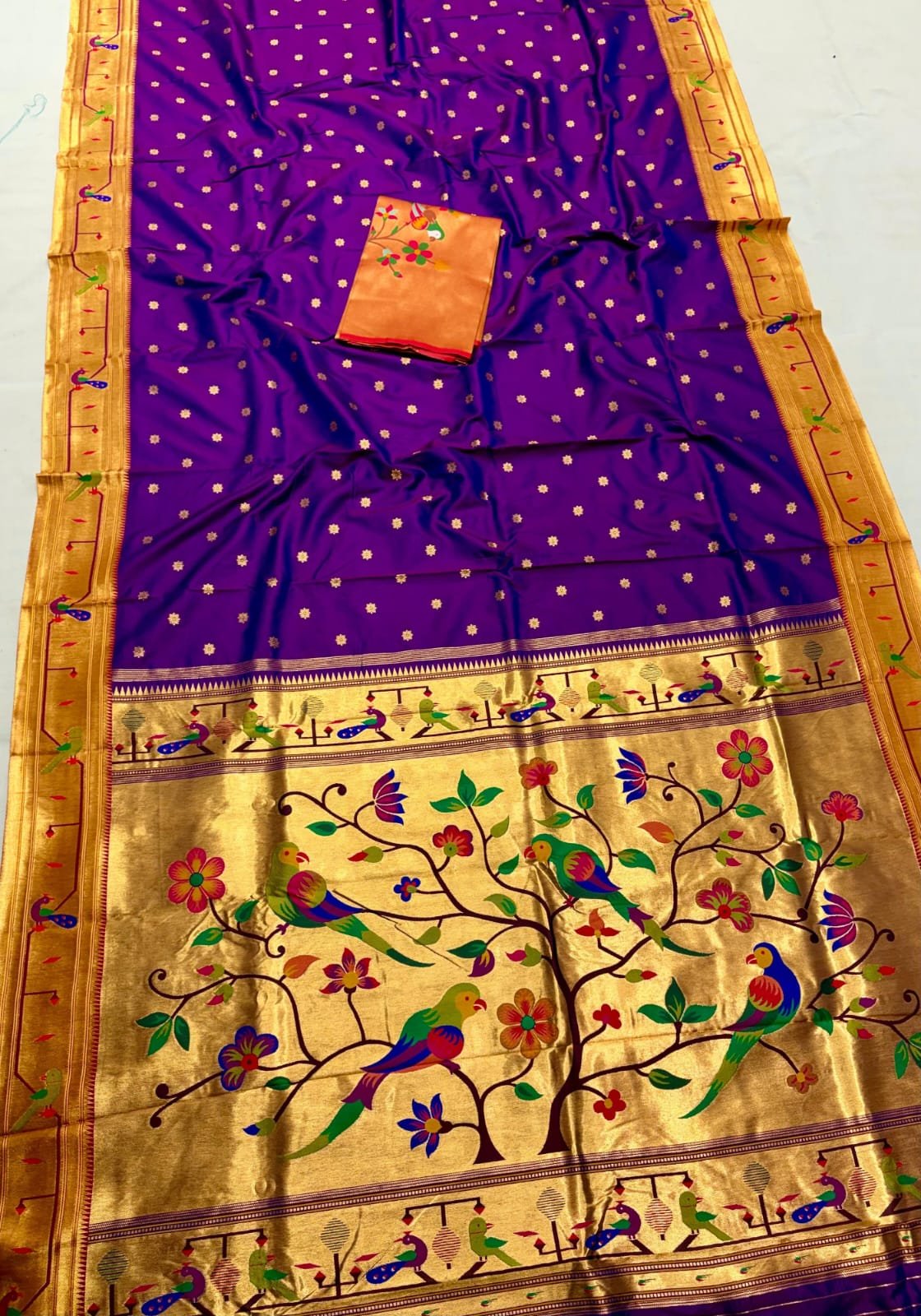 Brocade Paithani Saree image 12