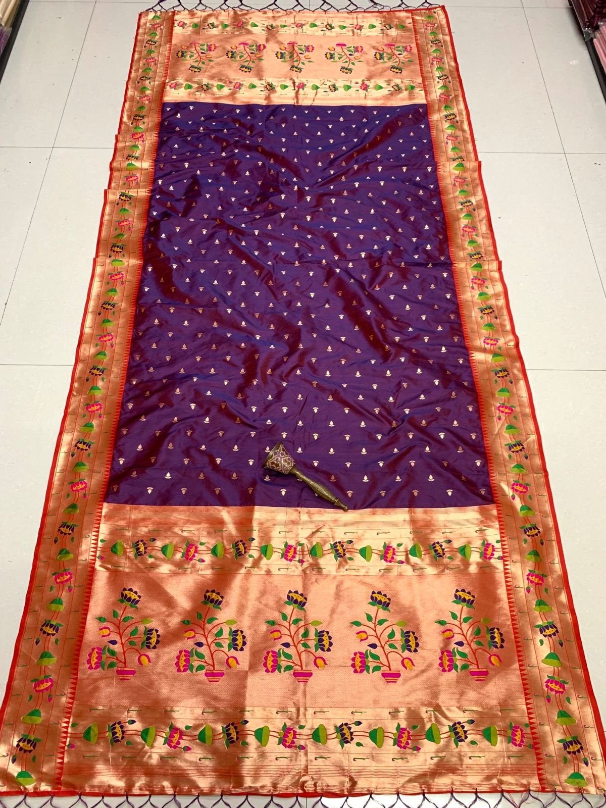 Flower Border Dupatta image 6
