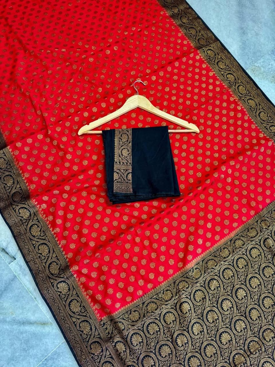 1 Banarasi Daybal Semi Georgette Soft Silk image 8