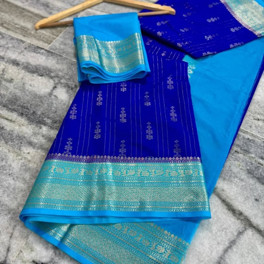Banarasi Chinya Silk image 3