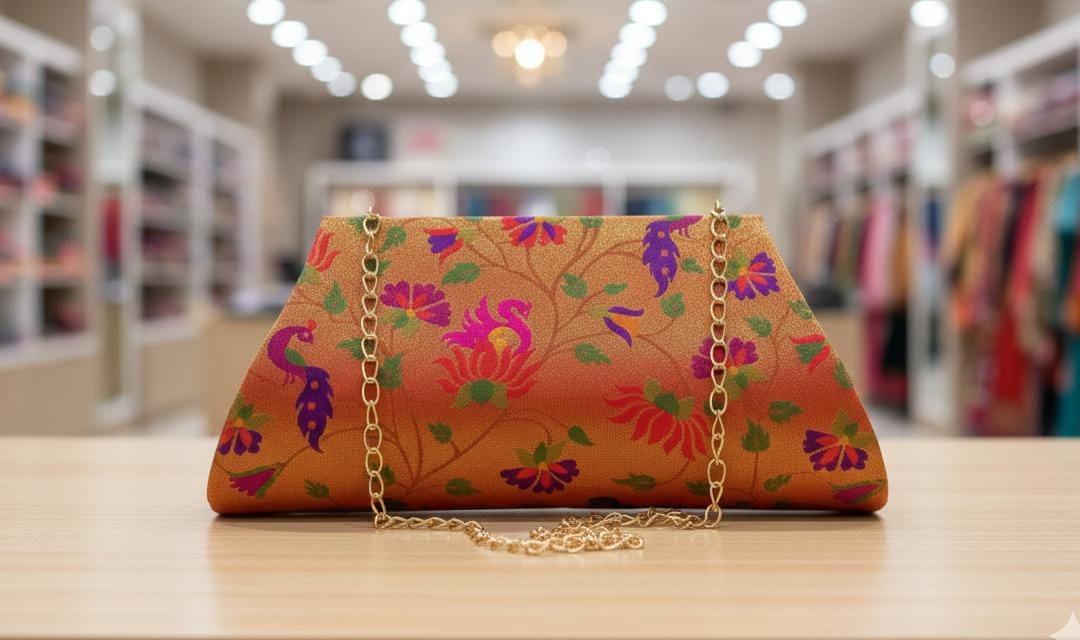 Paithani Clutch Design 3