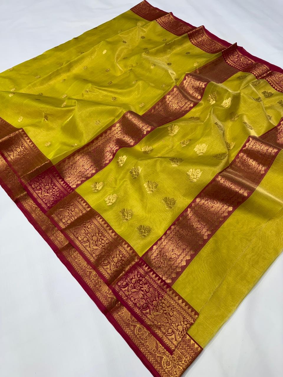 Silk Katan Saree Tissue image 10