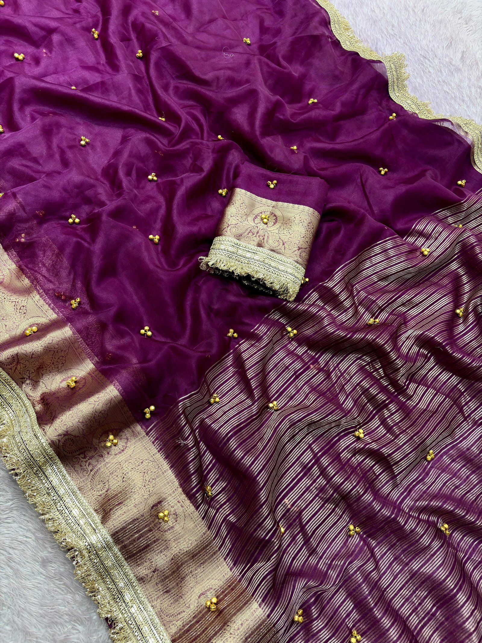 Ghungroo Wala Trending Saree image 16