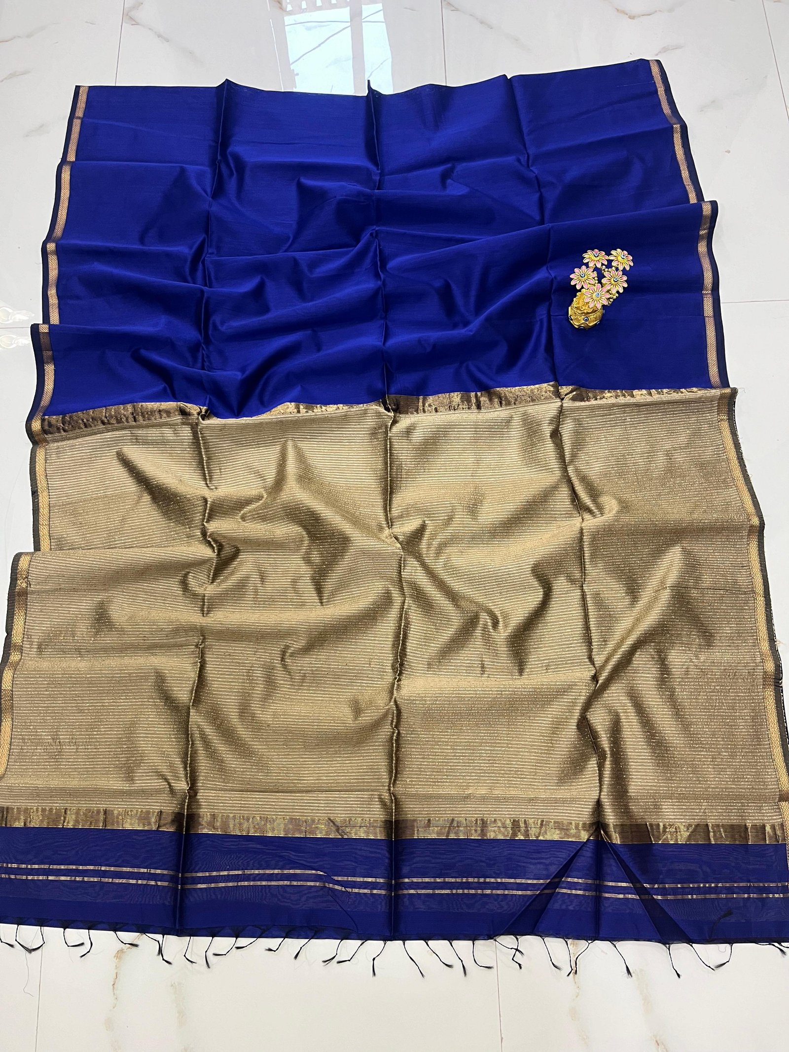 Maheswari Kosa Pallu Saree image 6