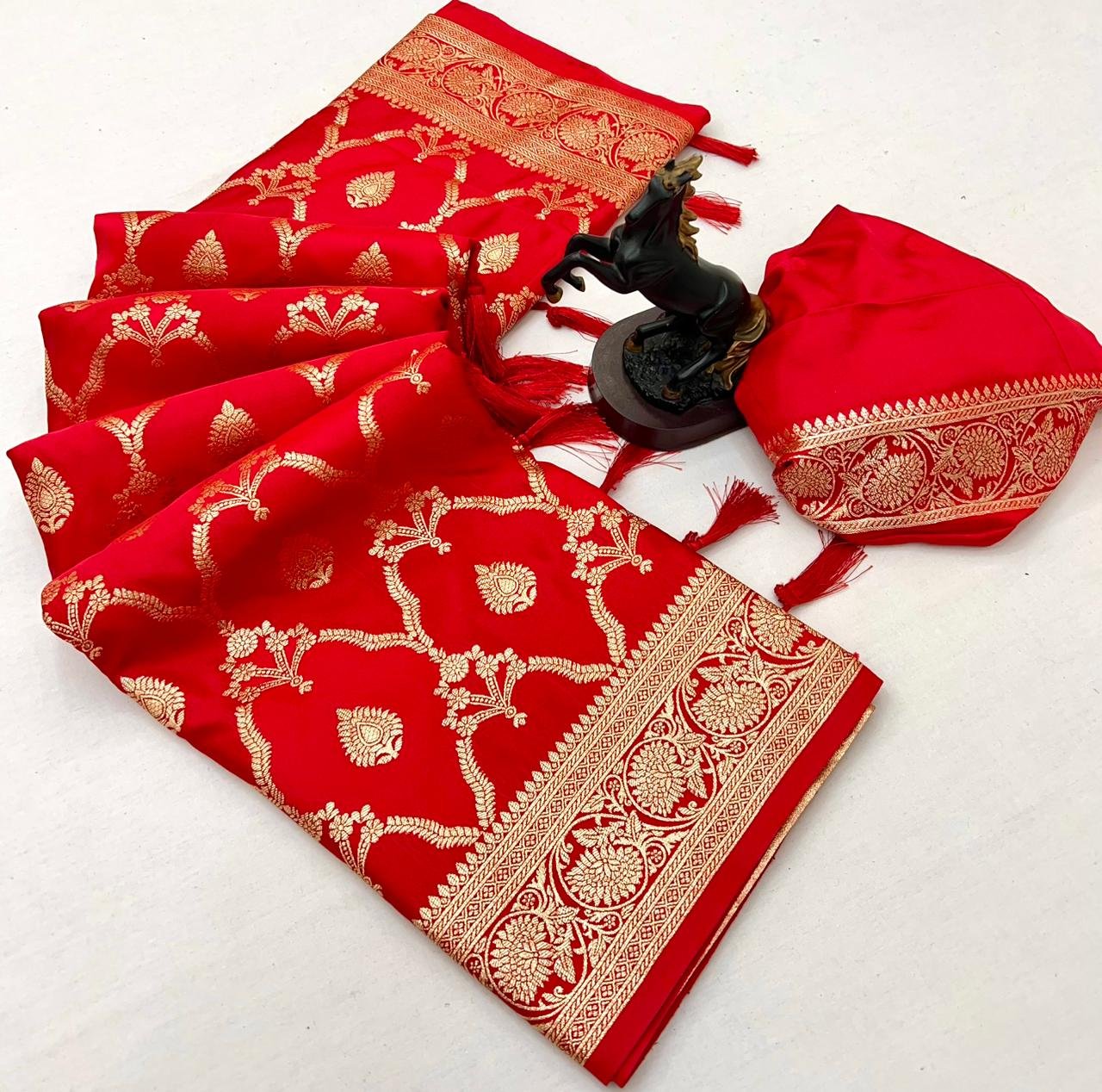 Banarasi Satin Mashroo Silk image 10