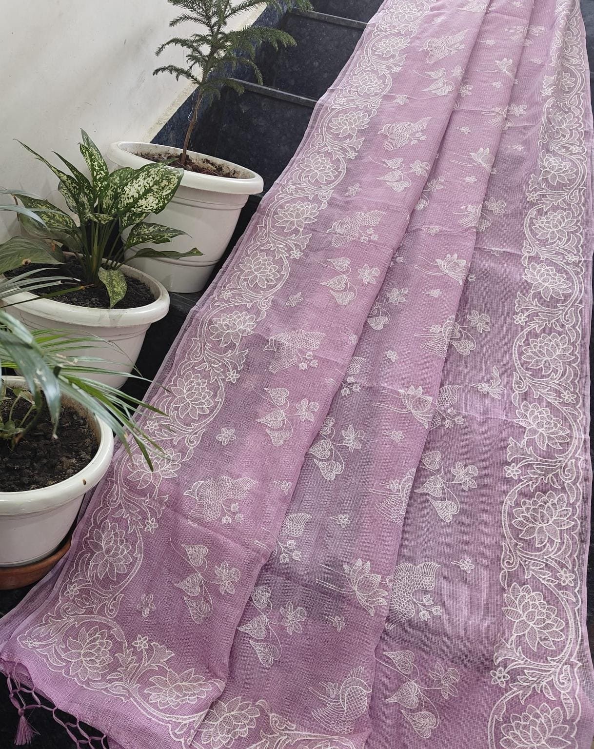 9 Kota Doria Saree image 9