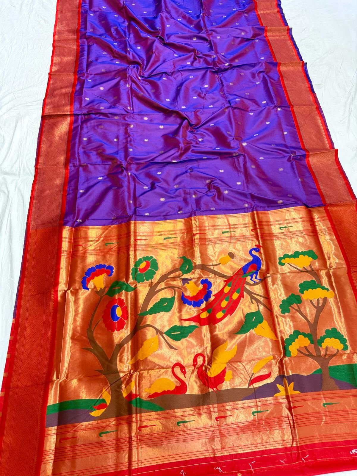Fancy Pallu Paithani image 11