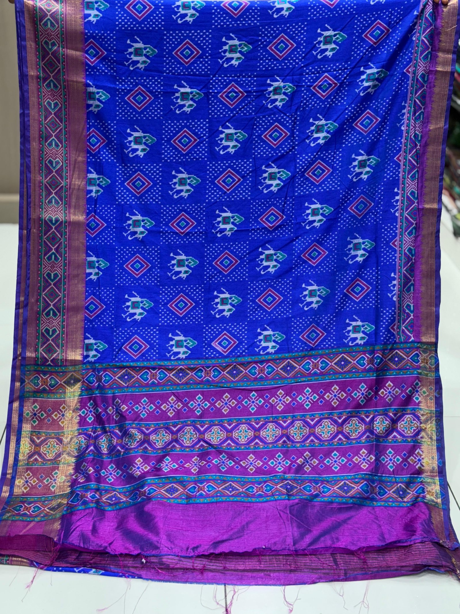 Surti Patola Printed Sarees image 10