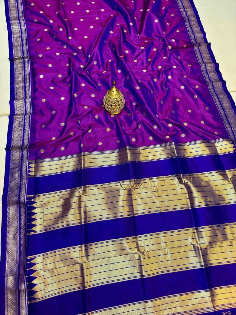 Traditional Erkal Paithani image 32