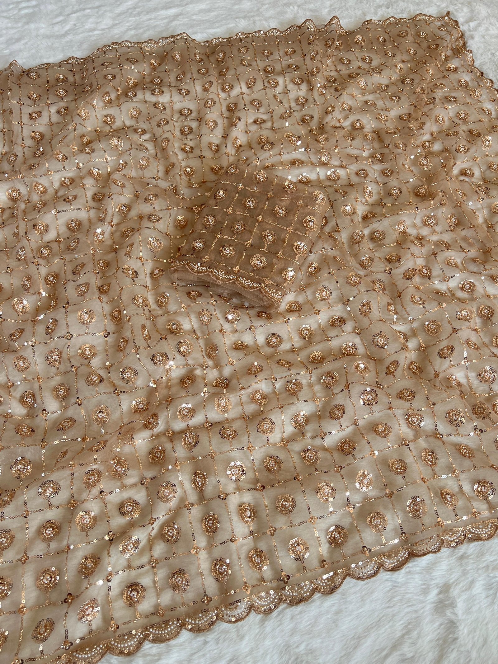 Heavy Butterfly Net Saree image 13